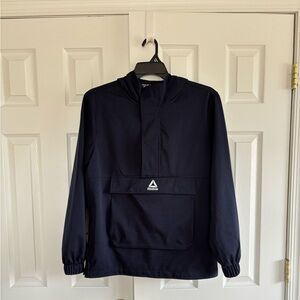 NWT Reebok Navy Windbreaker Men Small